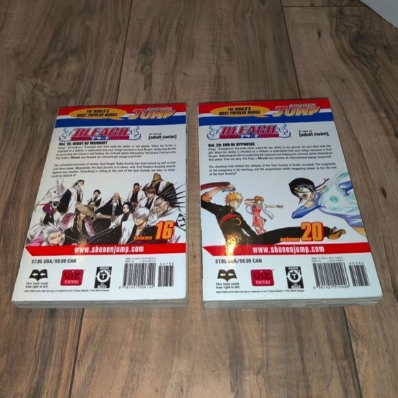 Shonen Jump Manga Bleach Comicbook Volume 16 & 20 By Tite Kubo - Picture 4 of 6